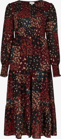 Apricot Kleid in Mischfarben: Vorderseite