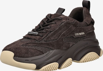 Sneaker bassa di STEVE MADDEN in marrone: frontale