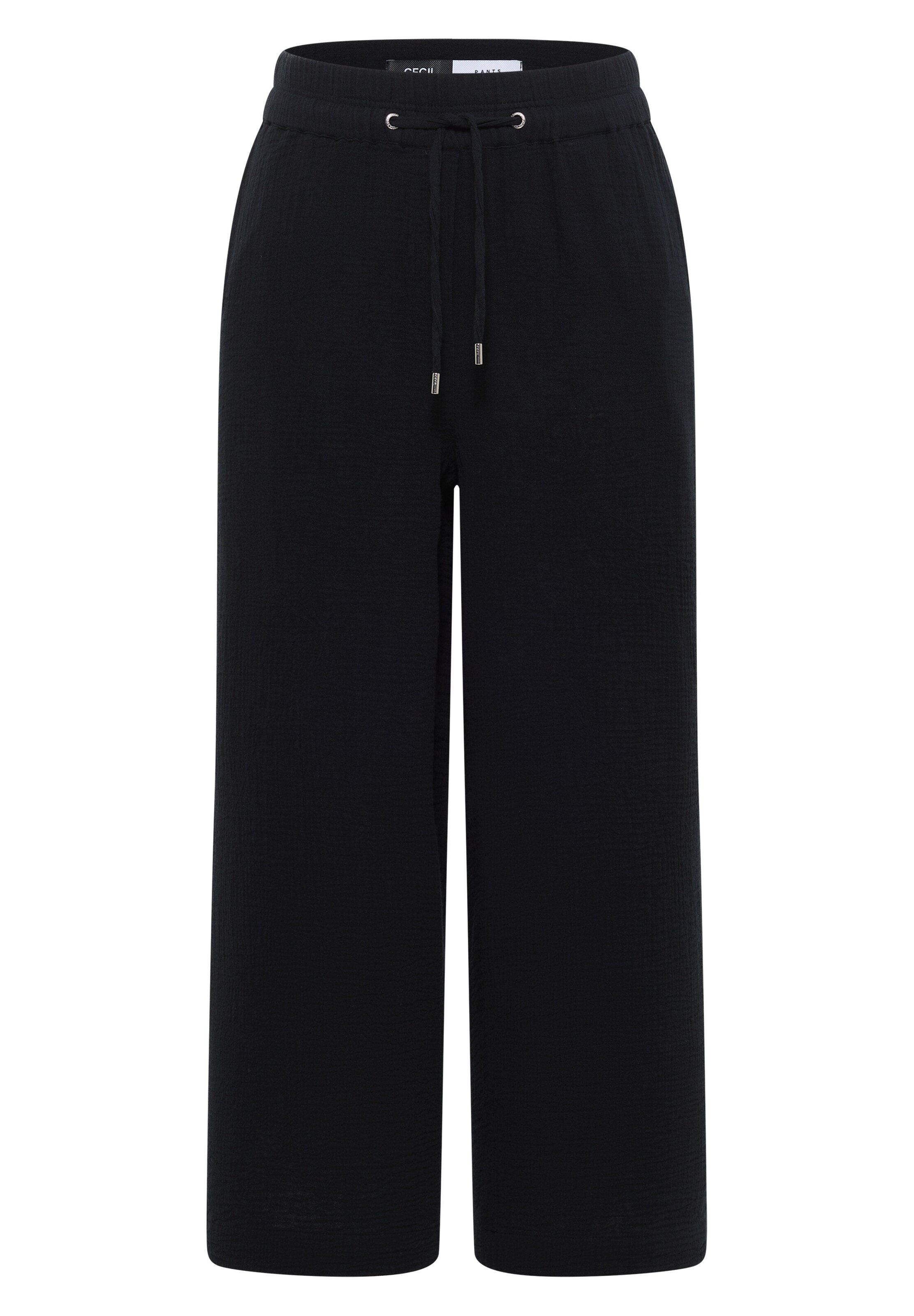 CECIL Wide Leg Hose in Schwarz: Vorderseite