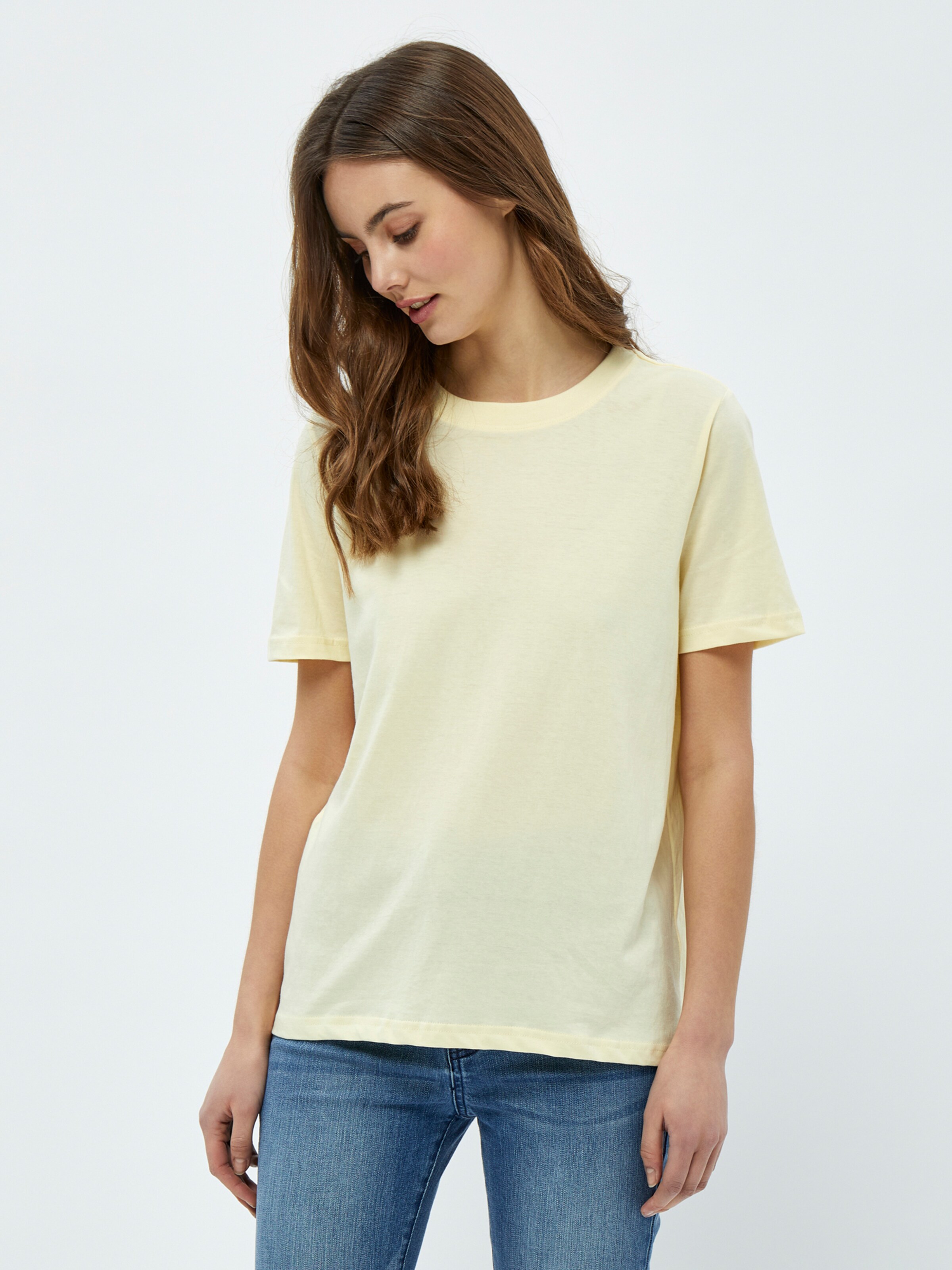 Frauen Shirts & Tops minus Shirt 'Cathy' in Hellgelb - WV10588