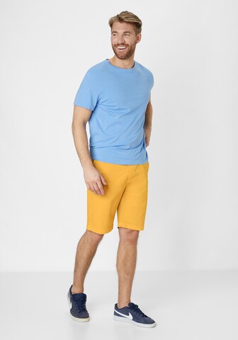REDPOINT Regular Chinohose in Gelb