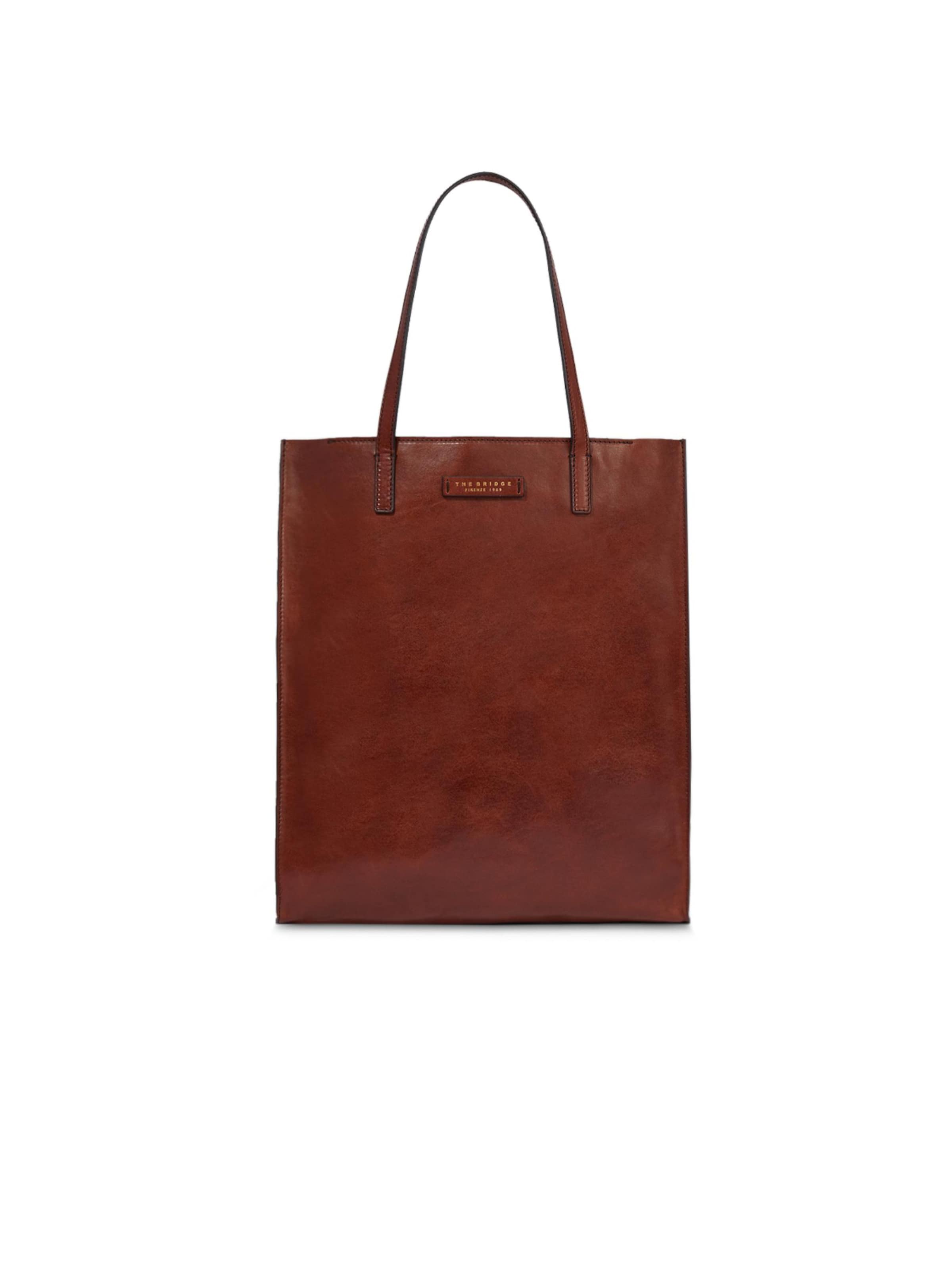 The Bridge Shopper in Brown: front