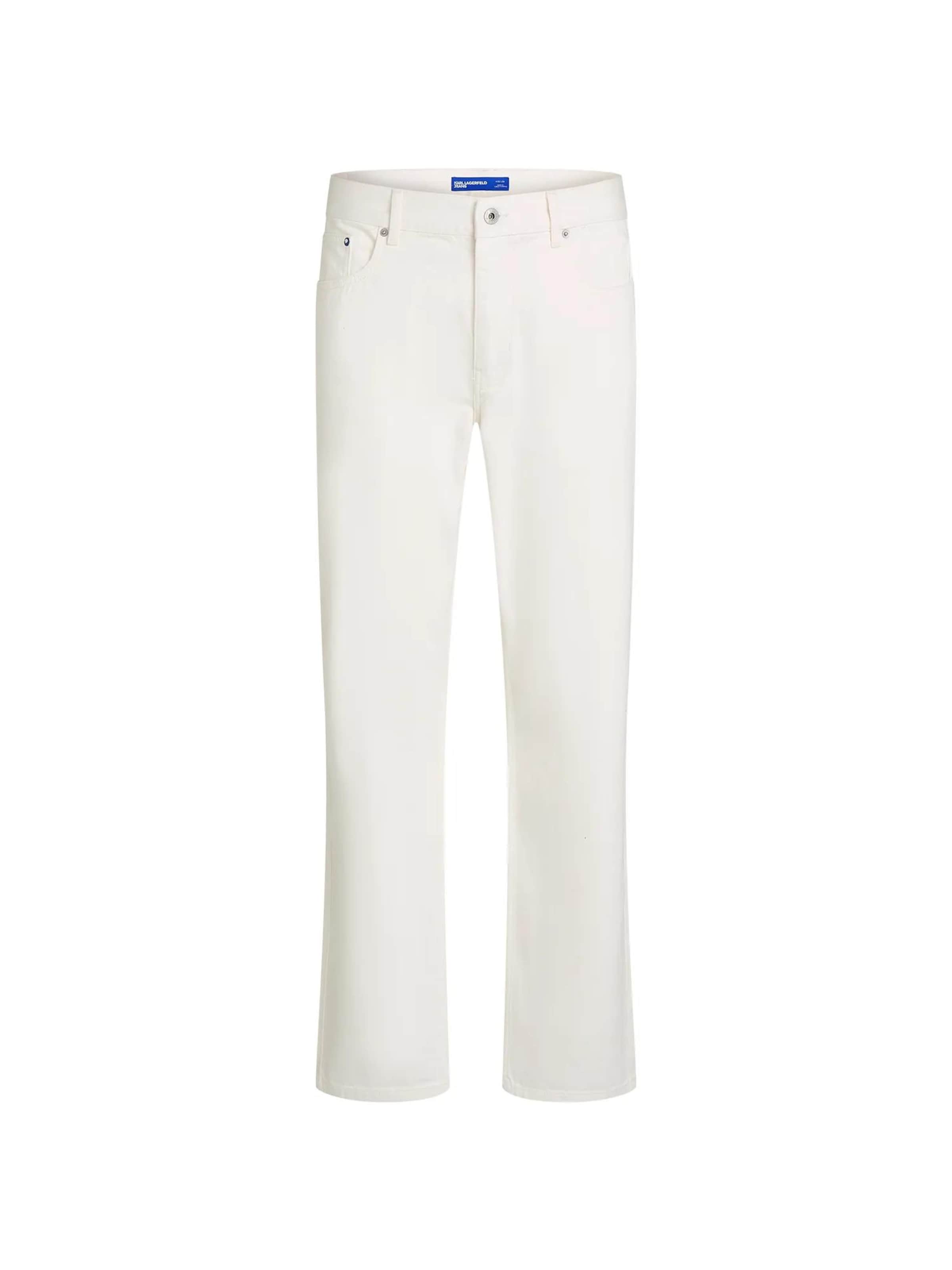 Regular Jean KARL LAGERFELD JEANS en blanc : devant