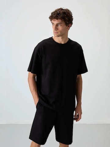 Regular Pantalon Tommy Life en noir