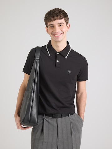 T-Shirt 'NOLAN' GUESS en noir : devant