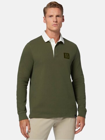 Boggi Milano Shirt in Grün: Vorderseite