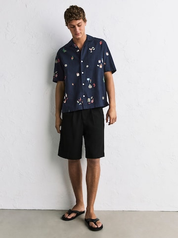 Next Regular Fit Hemd in Blau