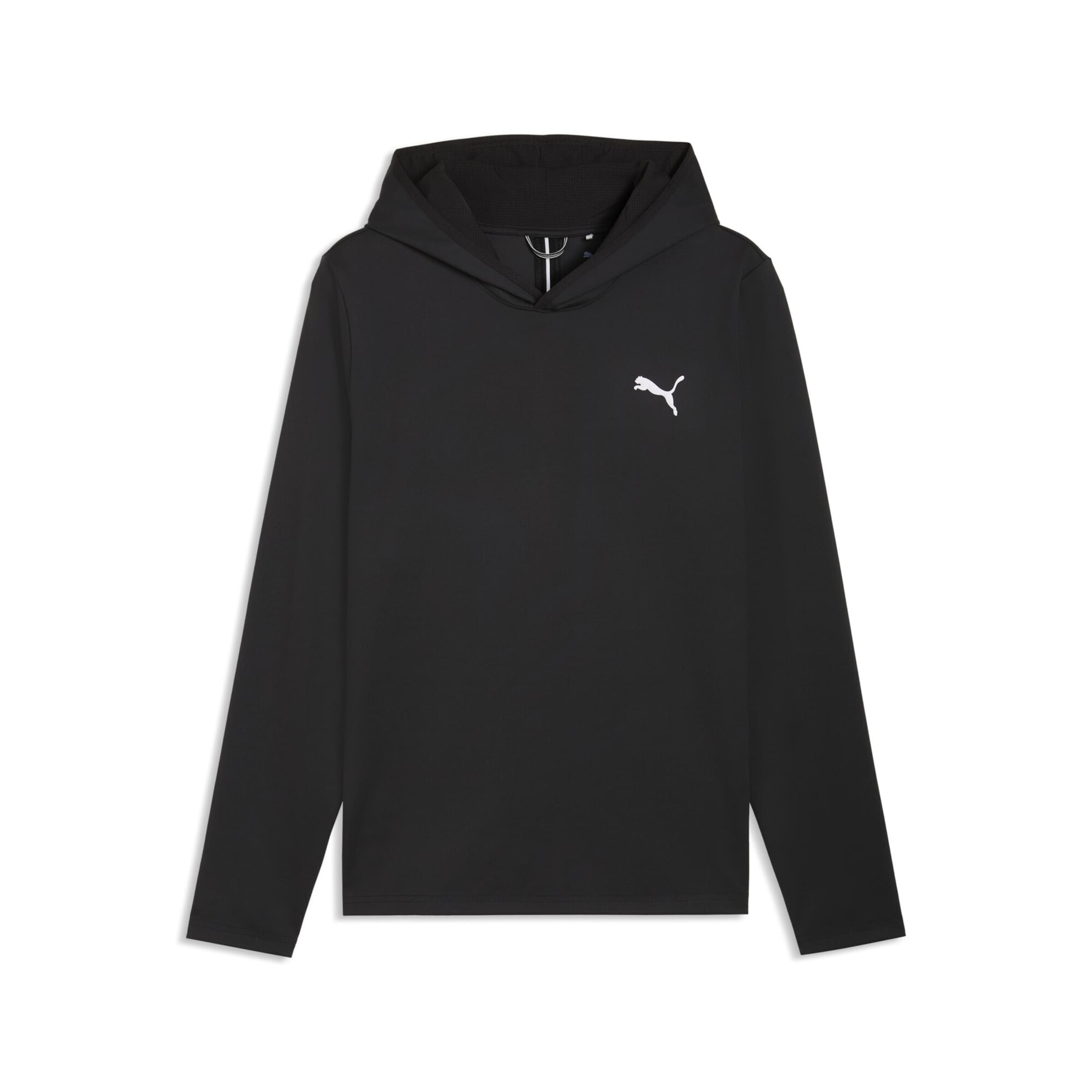 PUMA Sports sweatshirt in Black: front