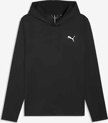 PUMA Sports sweatshirt in Black: front