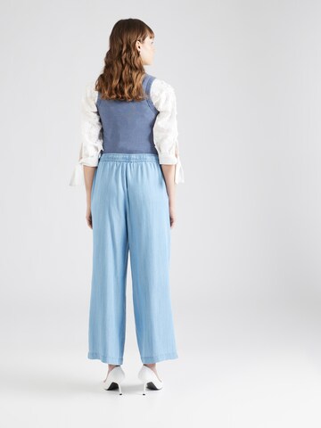 Part Two Wide Leg Hose 'CibellsPW' in Blau