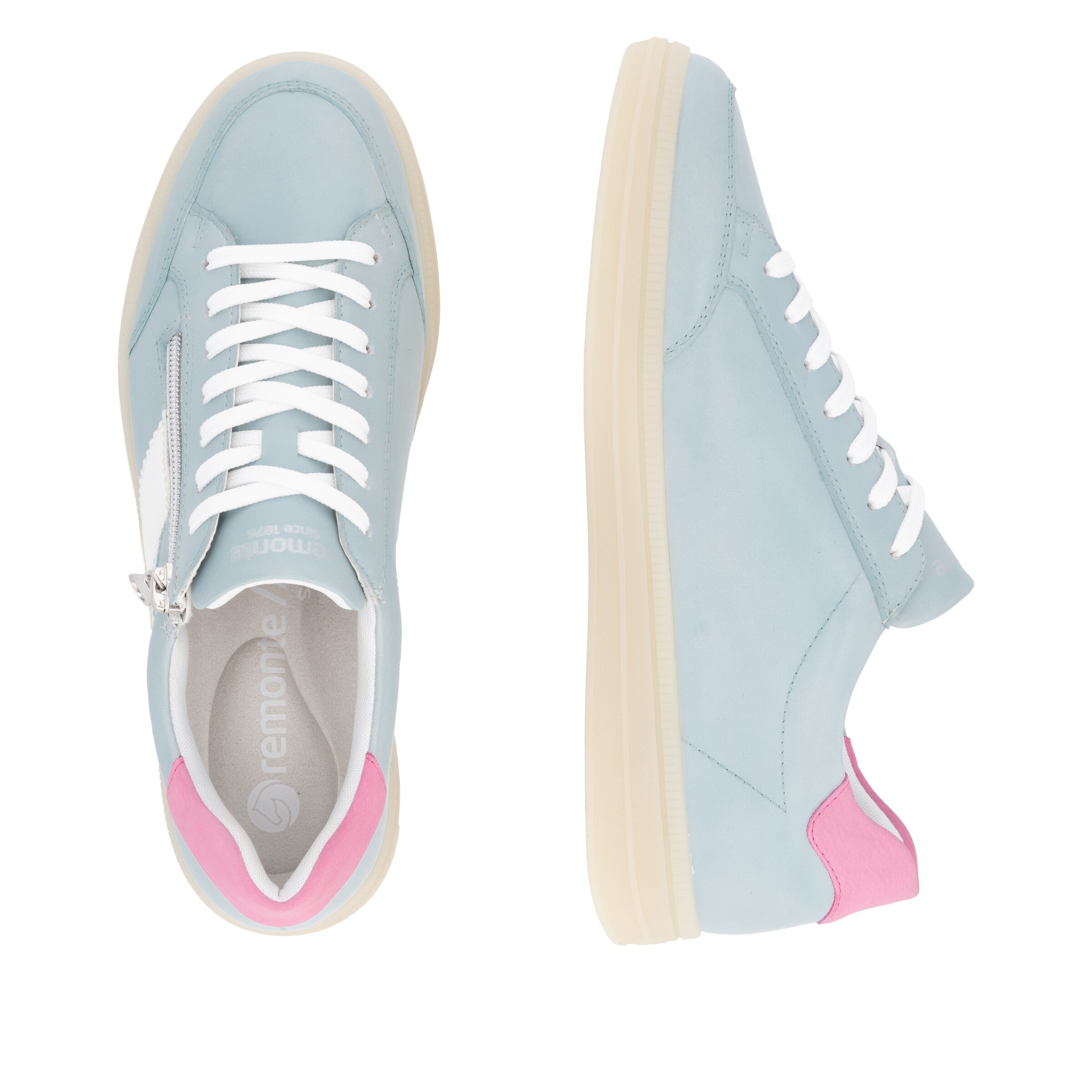 REMONTE Sneakers laag in Blauw
