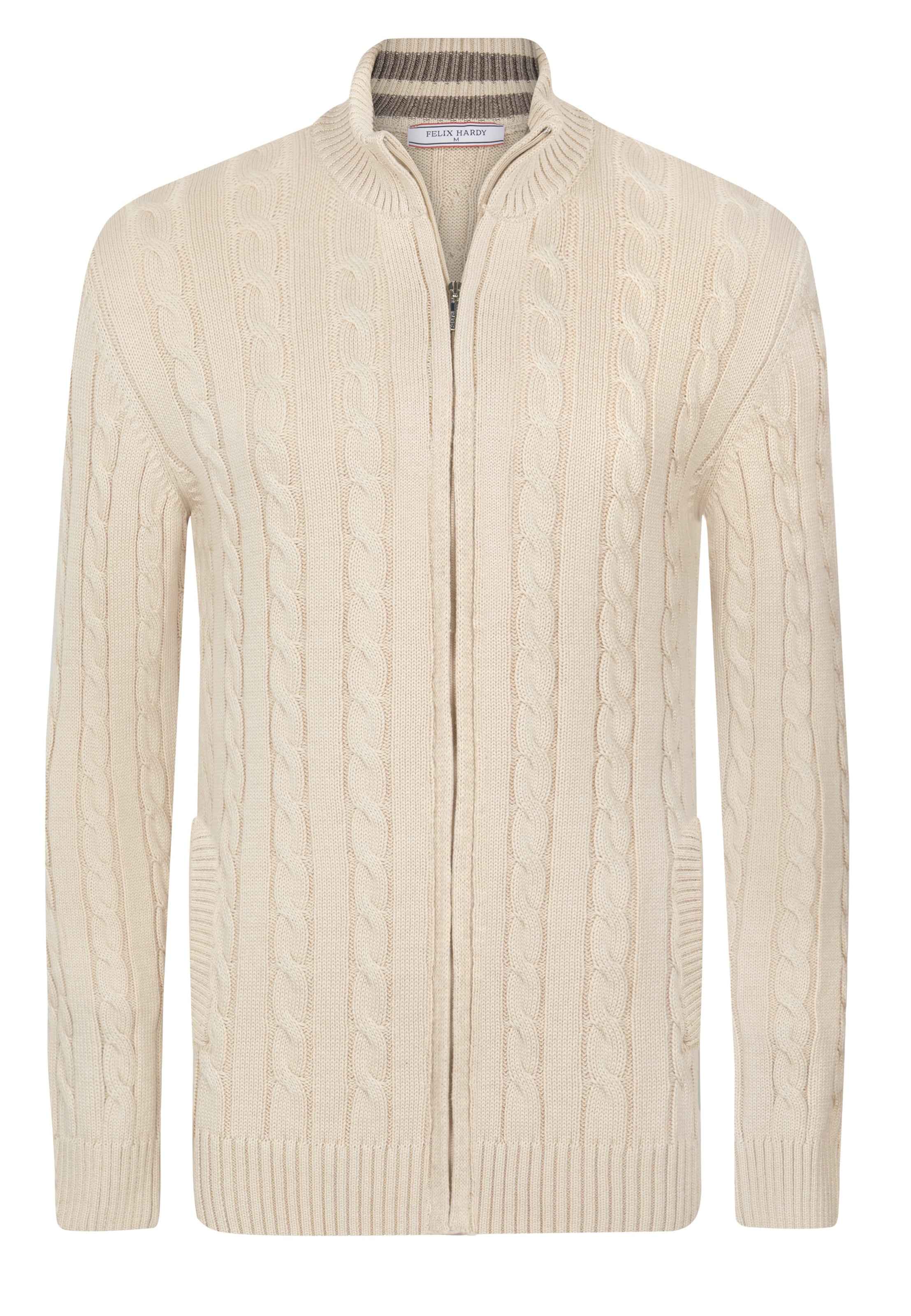 Felix Hardy Kardigán - Béžová: predná strana