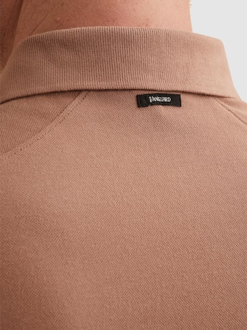 Maglietta 'Polo shirt in piqué blend' di VANGUARD in rosa