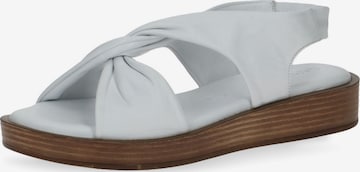 CAPRICE Sandalen met riem in Wit: voorkant