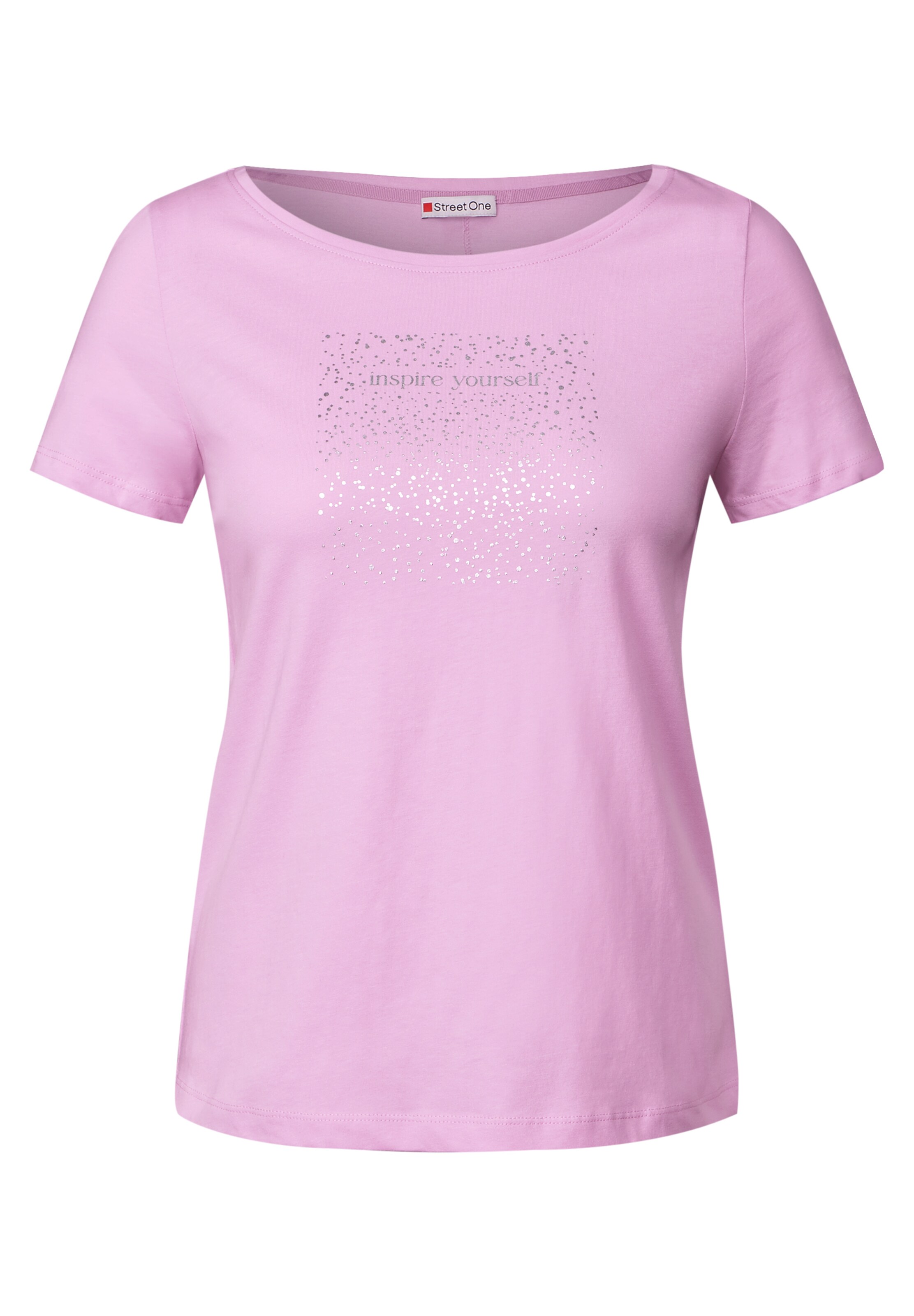 STREET ONE Shirt in Pink: front