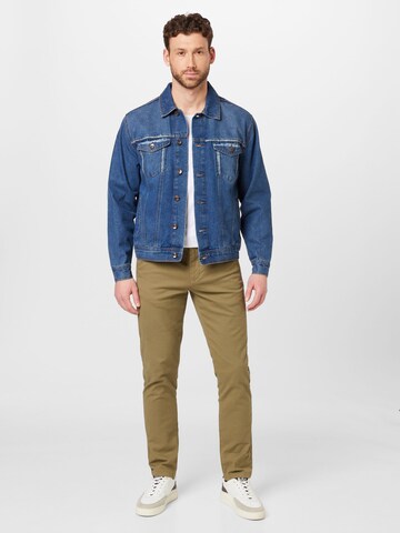 Redefined Rebel Between-Season Jacket 'Baker' in Blue