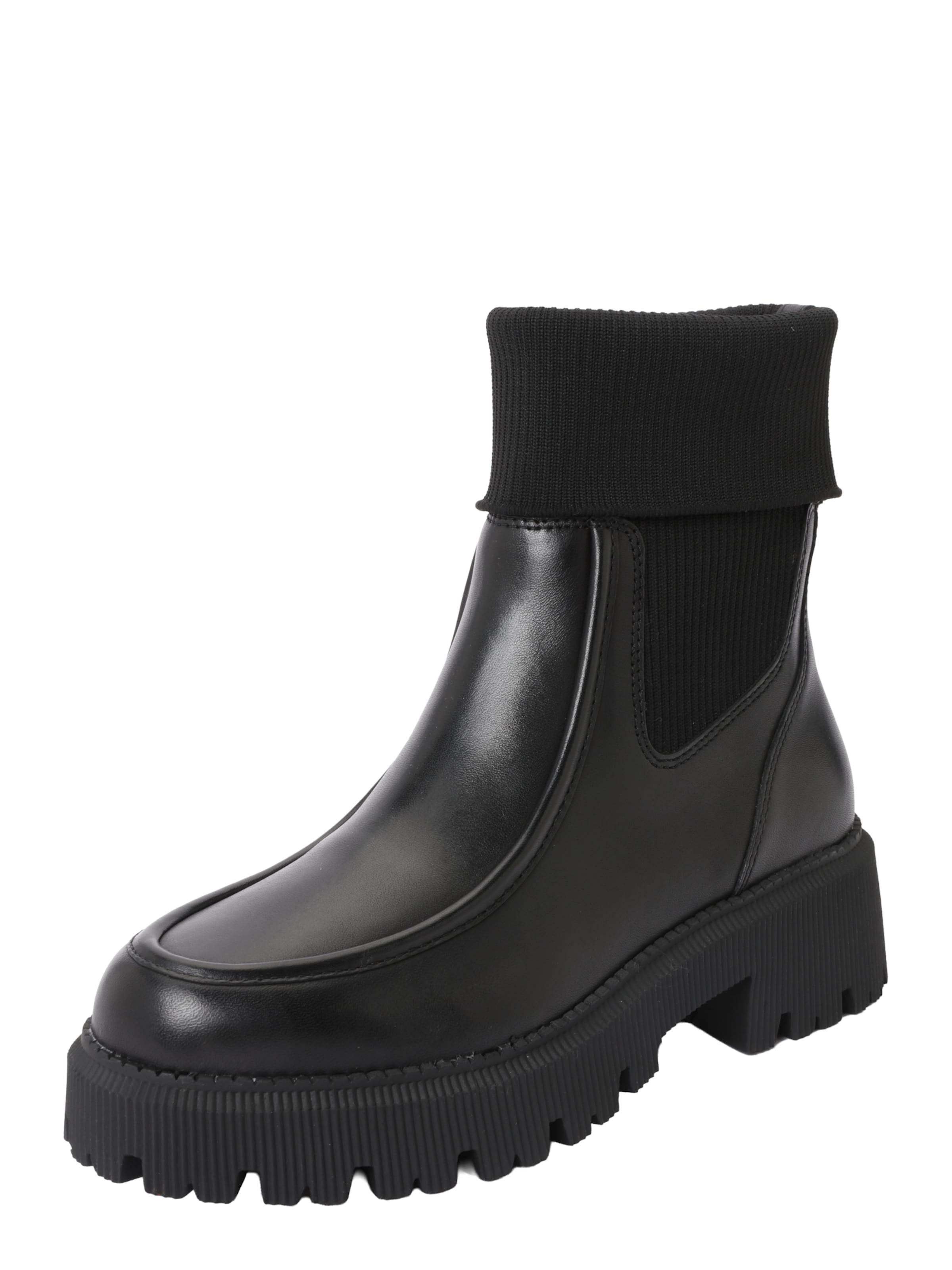 CAPRICE Chelsea Boots in Black: front