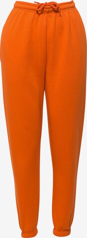 Effilé Pantalon ' Dalina ' FRESHLIONS en orange : devant