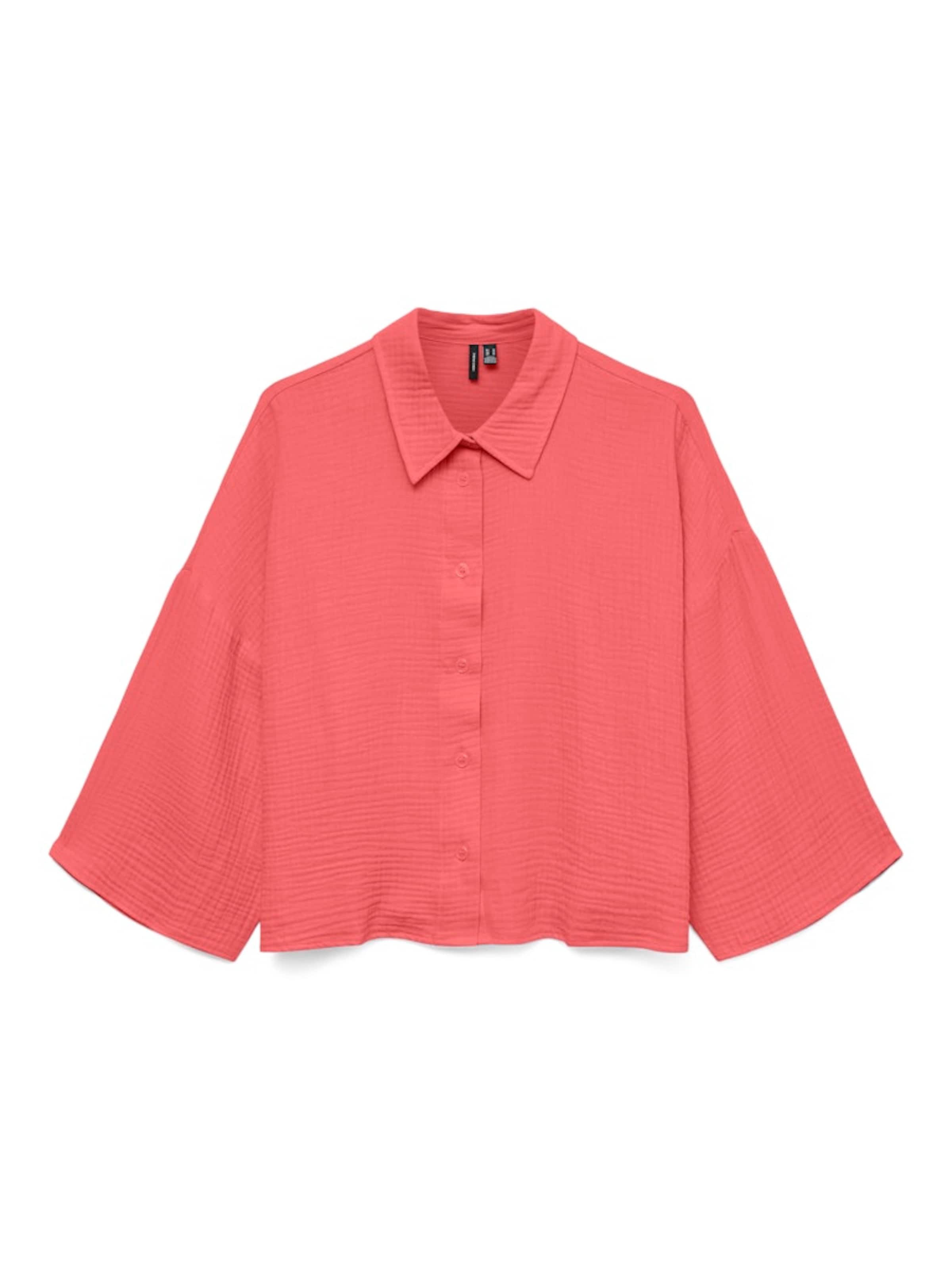 VERO MODA Μπλούζα 'VMNatali' σε πορτοκαλί: μπροστά