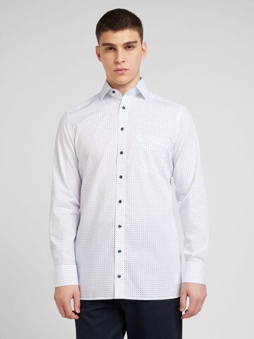 Regular fit Camicia di OLYMP in bianco: frontale