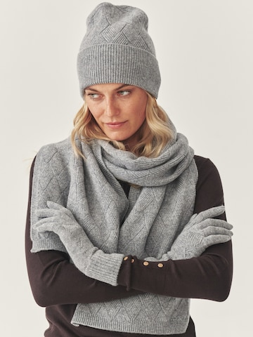 Gants 'Mager' TATUUM en gris : devant