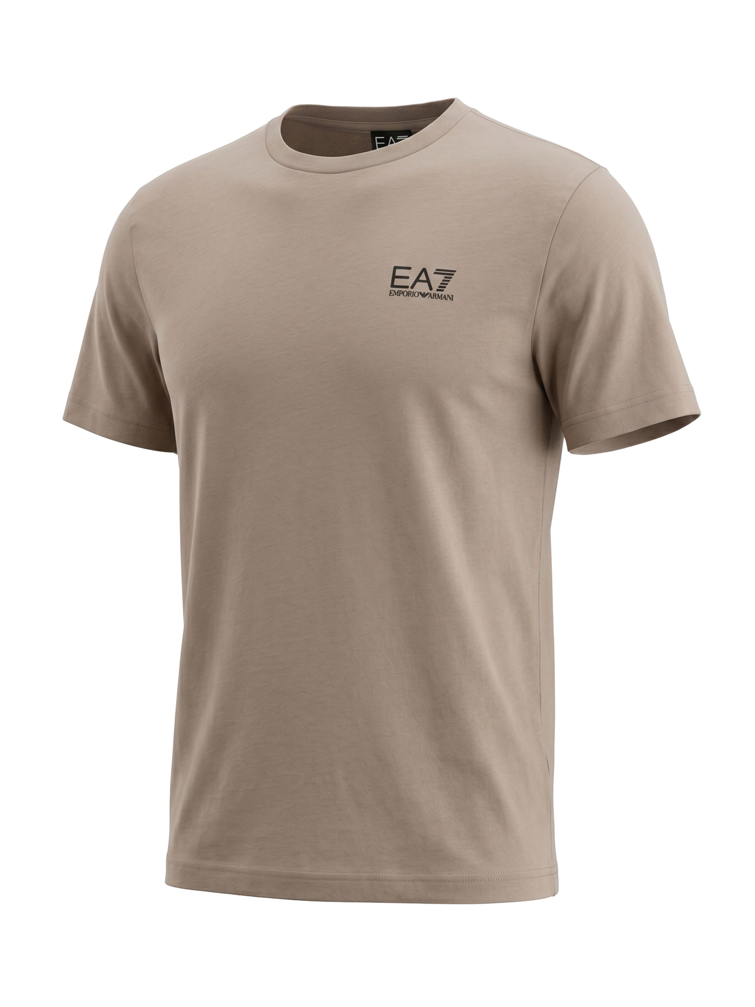 EA7 Emporio Armani Shirt 'T-shirt EA7 da Uomo - nero 8NPT250208 NEROORO' in XS in de kleur Beige, Productweergave