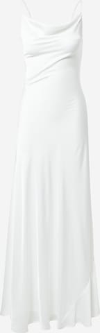 Skirt & Stiletto Evening Dress 'Dawn' in White: front