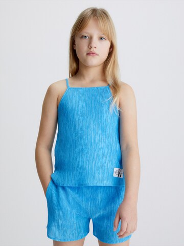 Top di Calvin Klein Jeans in blu: frontale