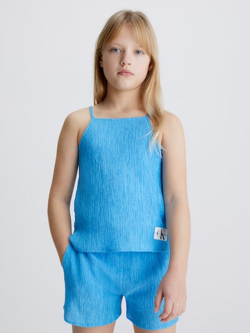 Calvin Klein Jeans Top in Blauw: voorkant