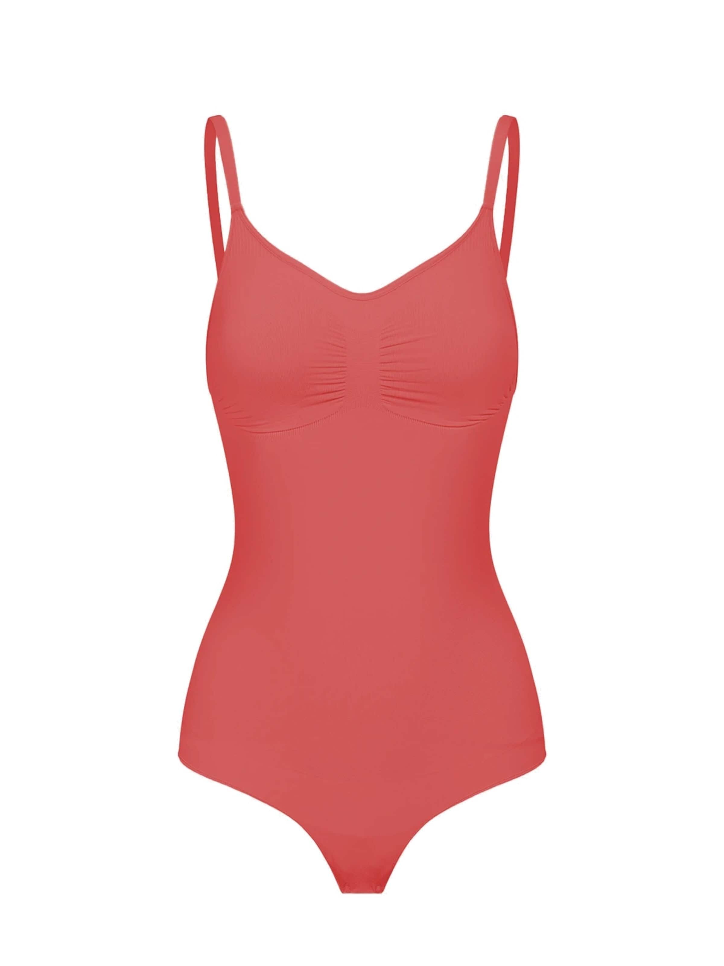cfab Shapingbody 'Sculpting Shapewear mit String' in Oranje: voorkant