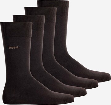 Chaussettes BOSS en marron : devant