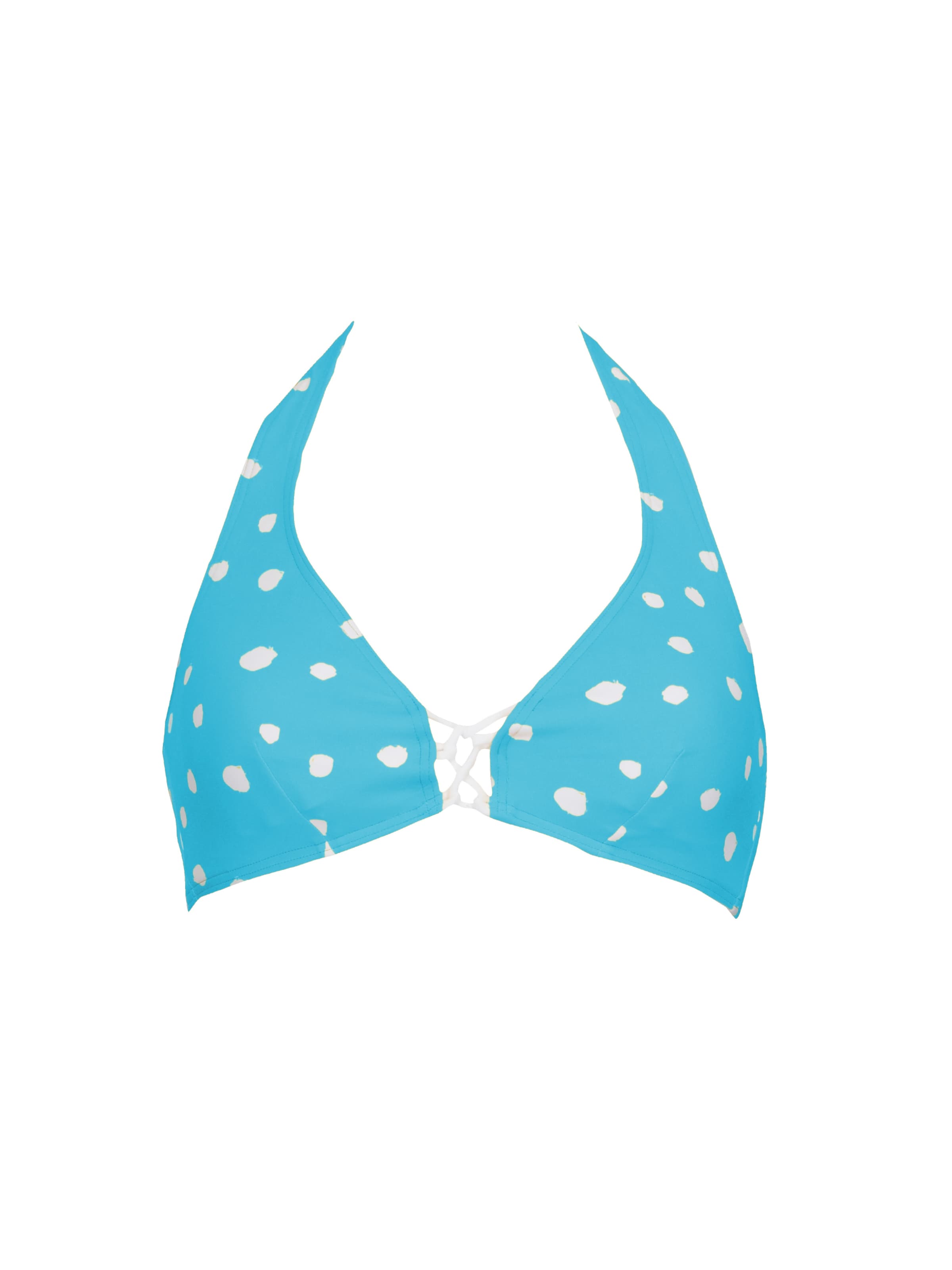 Triangle Hauts de bikini VIVID en bleu : devant