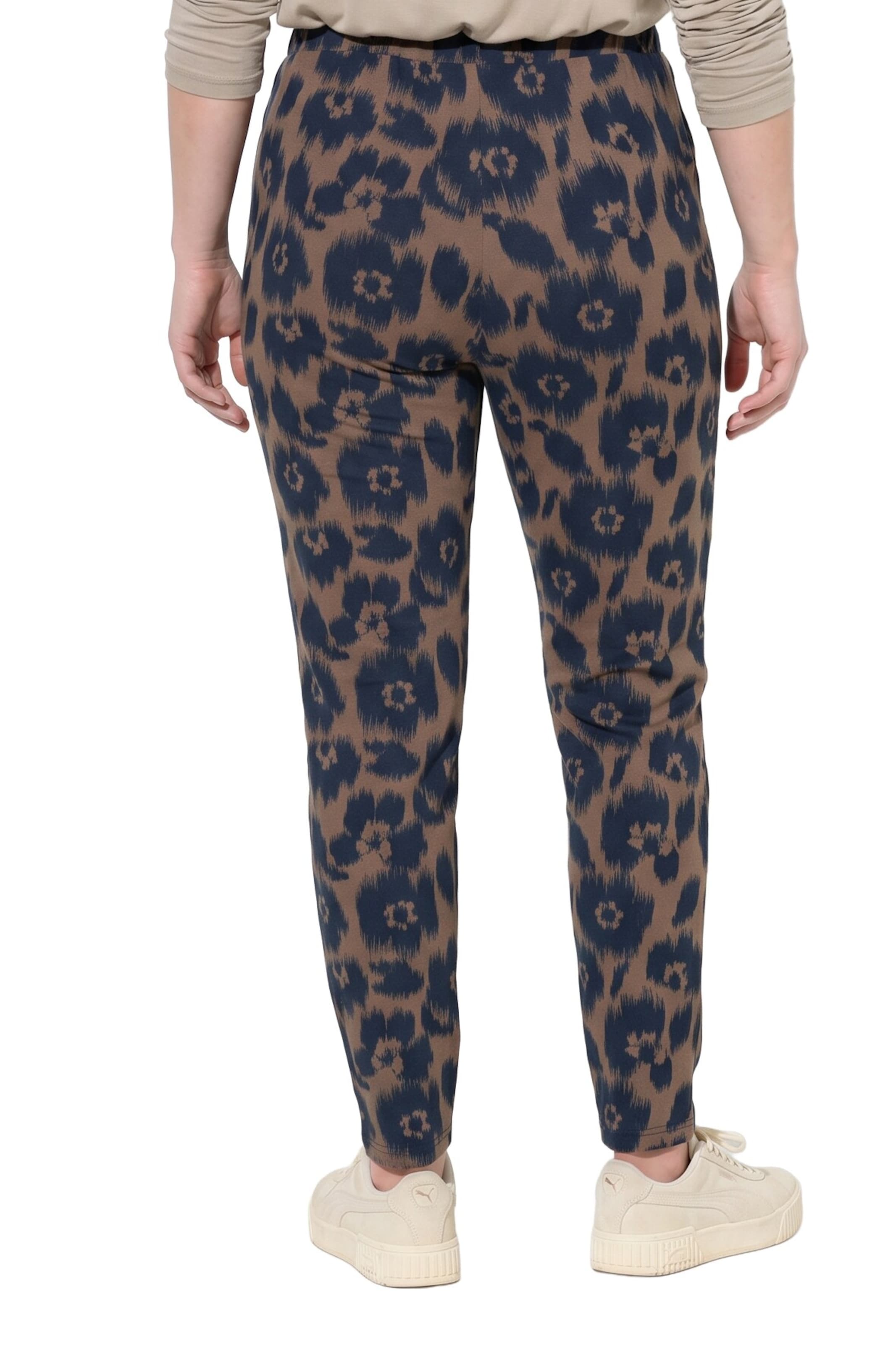 Ulla Popken Skinny Leggings in Brown