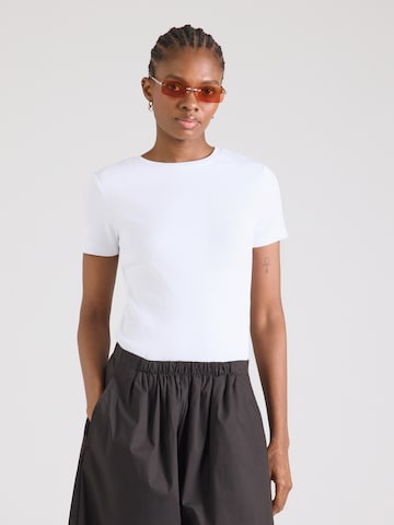 T-shirt 'JREBWMILLE' JJ Rebel en blanc : devant