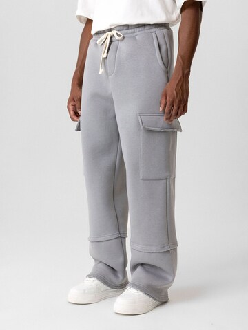 Dandalo Wide leg Cargo trousers 'Ruan' in Grey