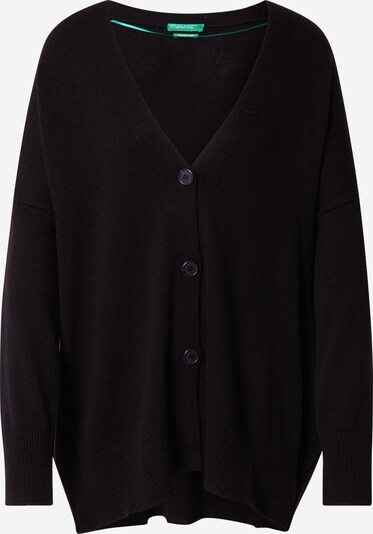 UNITED COLORS OF BENETTON Cardigan en noir, Vue avec produit