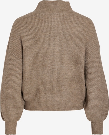 VILA Sweater 'Leah' in Beige