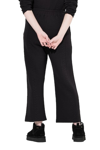 Ulla Popken Wide leg Trousers in Black