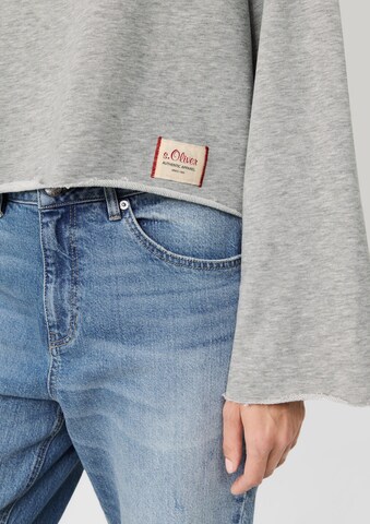 s.Oliver Sweatshirt 'Vintage' in Grijs