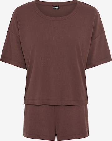 LSCN by LASCANA Shorty in Braun: Vorderseite