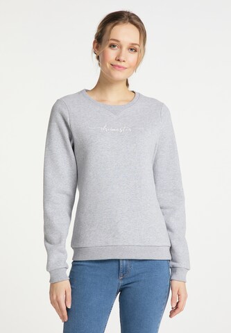 DreiMaster Maritim Sweatshirt in Grau: predná strana