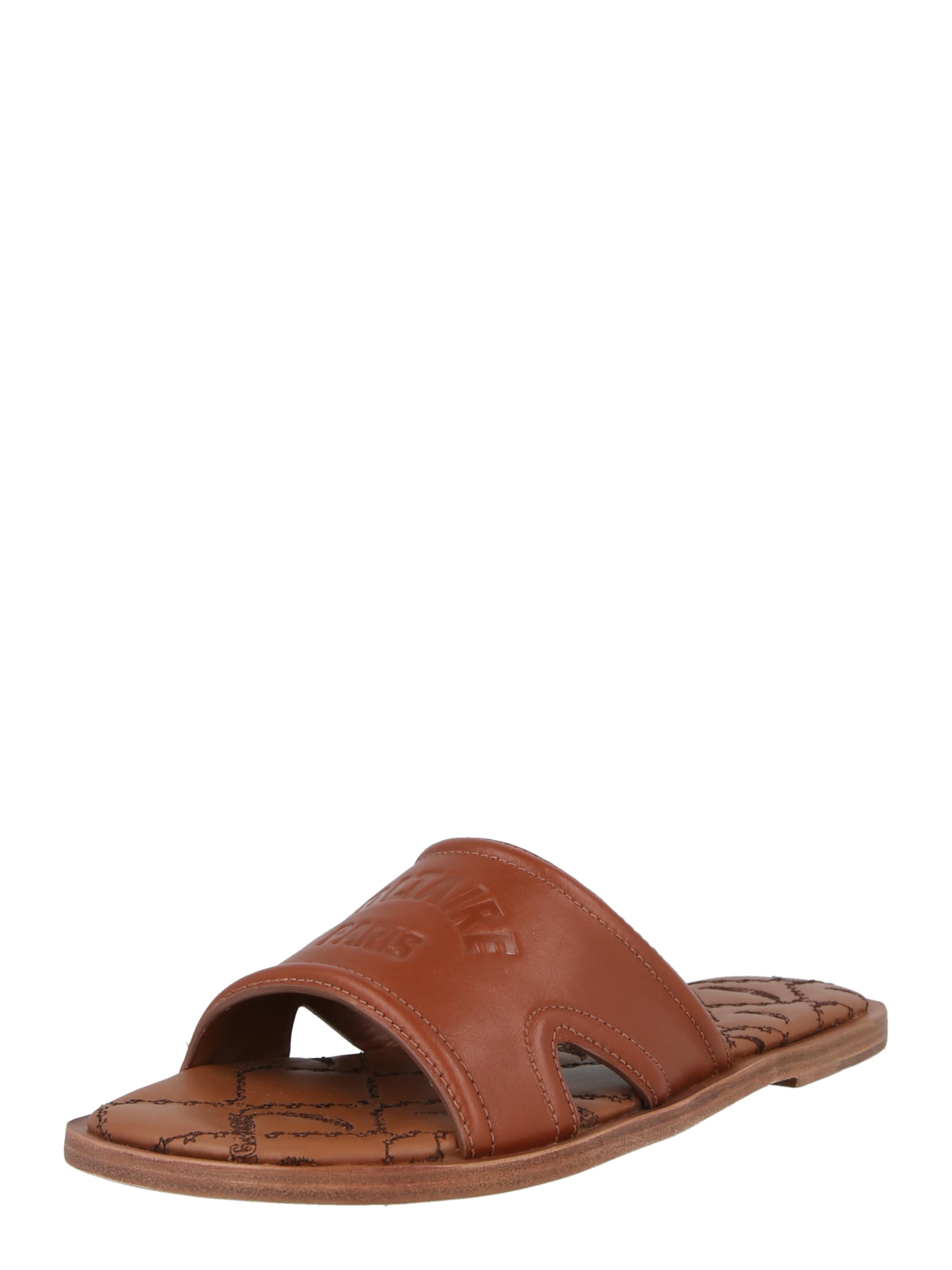 Zadig & Voltaire Pantolette in Braun: Vorderseite