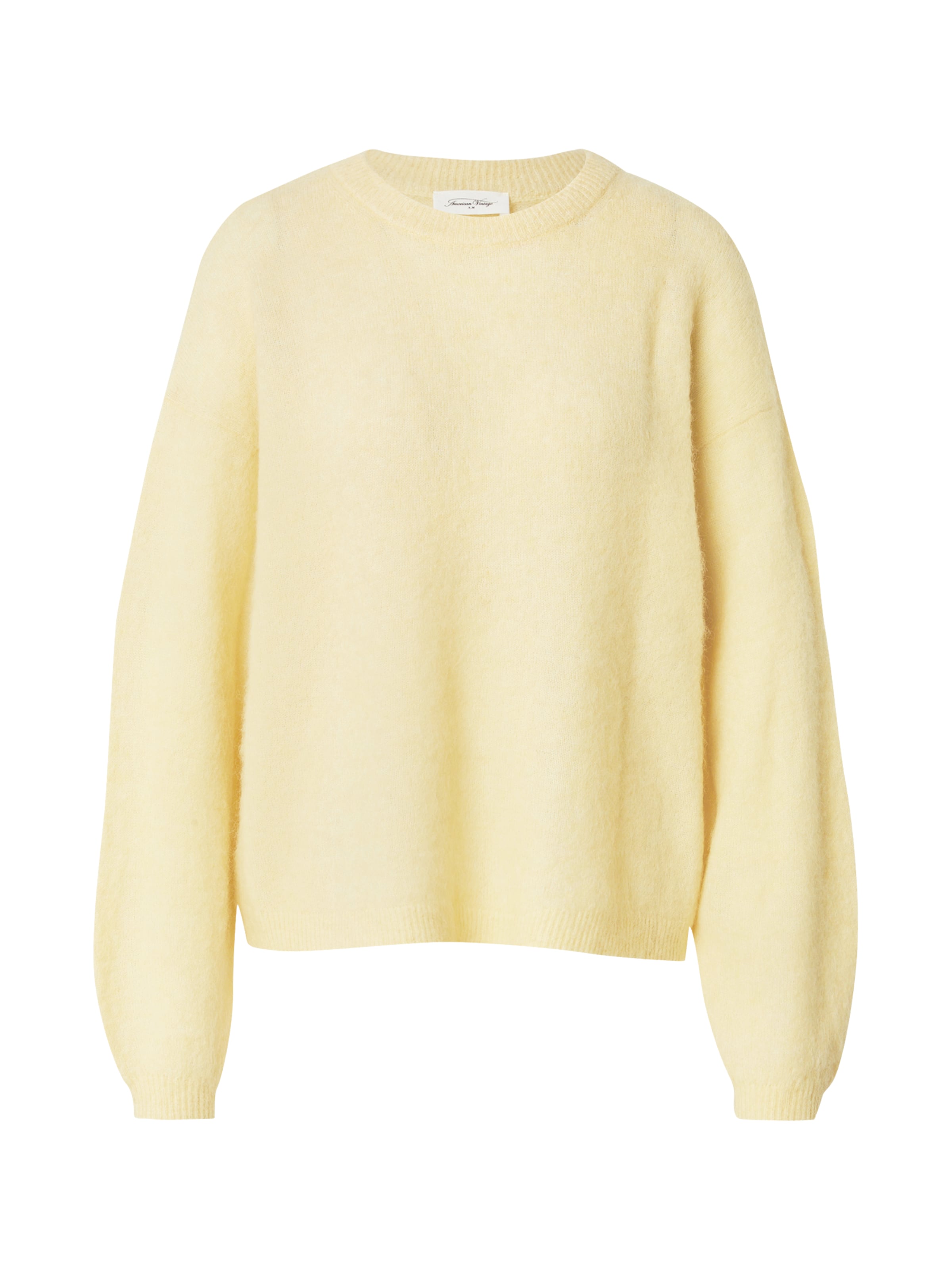 AMERICAN VINTAGE Kampsun 'NENYBAY', värv kollane: eest vaates