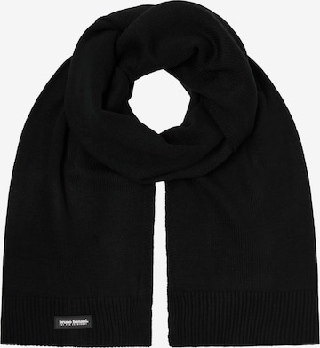 BRUNO BANANI Scarf 'BYERS' in Black: front