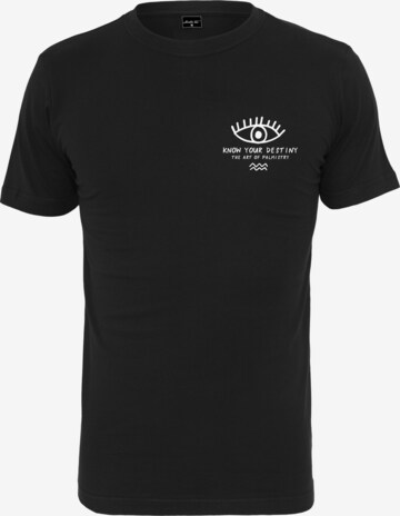 MT Men T-Shirt 'Know Your Destiny' in Schwarz: predná strana