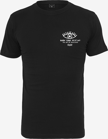 MT Men T-Shirt 'Know Your Destiny' in Schwarz: predná strana