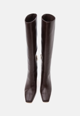 STEVE MADDEN Škornji 'Flares-H' | rjava barva