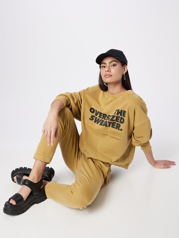 Liv Bergen Sweatshirt 'Rosina' in Yellow