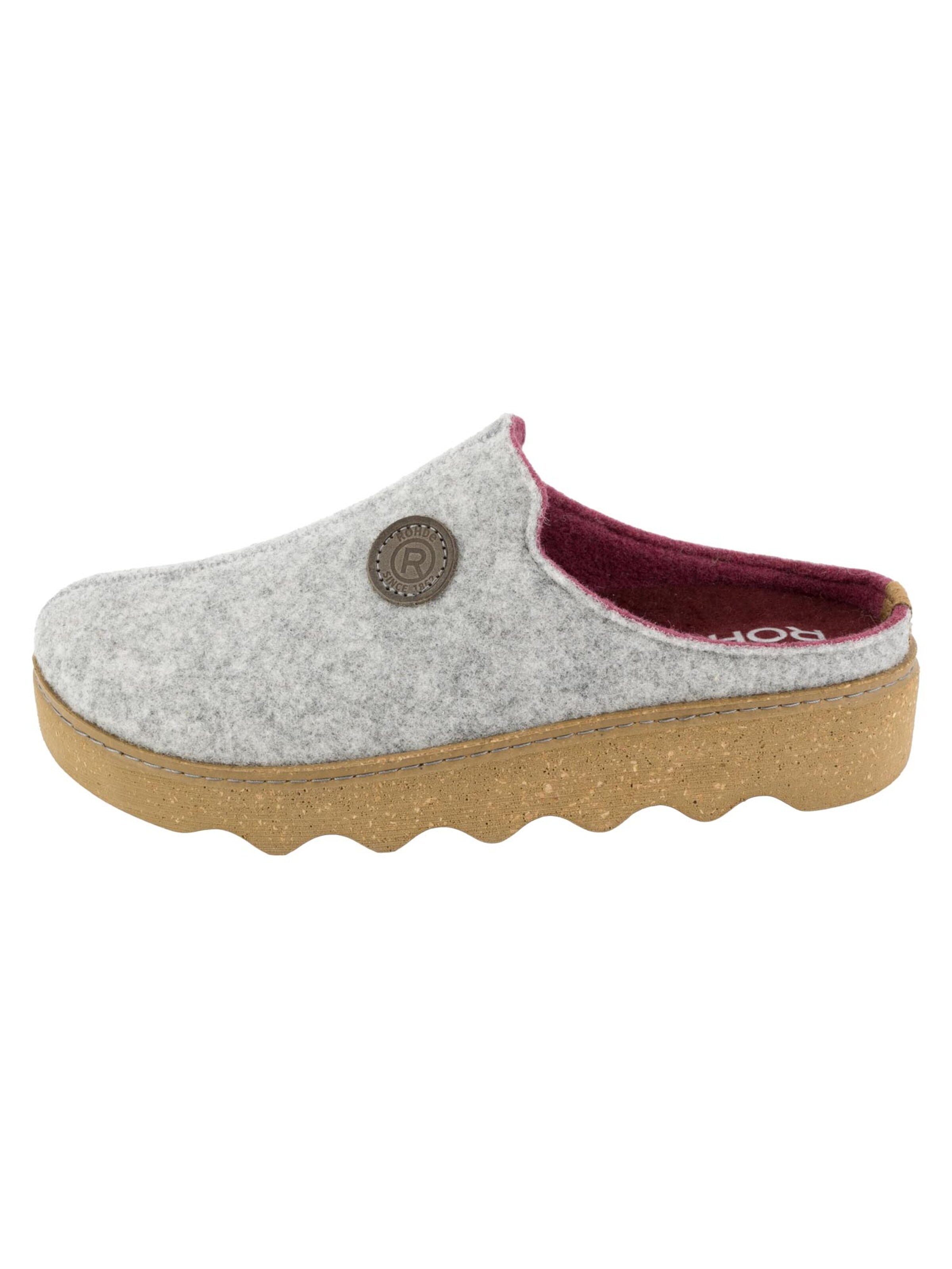 Clogs 'Foggia-D' di ROHDE in grigio: frontale