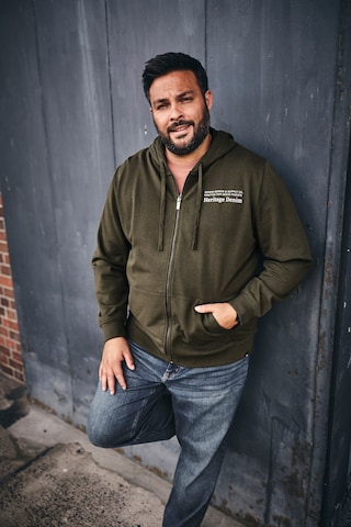 Men Plus Regular Jeans in Blauw